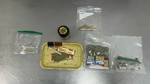 Cantidad de marihuana asegurada al cantante de Fuerza Regida en Mexicali. Foto: N+