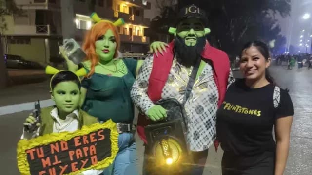 La familia del ‘Shrek buchón’ apareció en Tampico