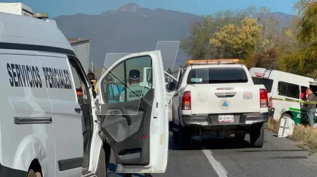 Accidente Carretero Tramo Victoria-Monterrey Deja Nueve Personas sin Vida