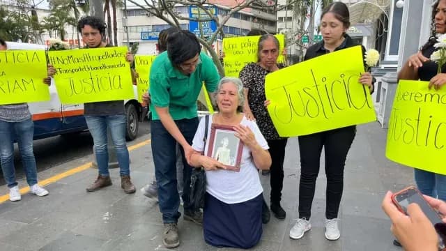 Madre suplica justicia para su hija fallecida tras ser atropellada en calles de Veracruz | Foto: Víctor Medina | N+