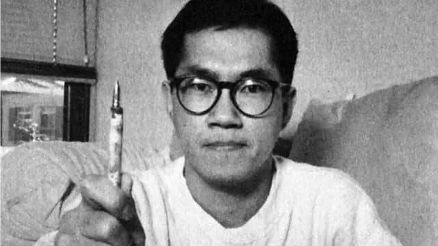 Akira Toriyama en su juventud