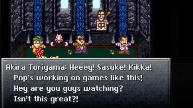 Sorprende el mensaje de Akira Toriyama en uno de los finales del videojuego Chrono Trigger. Foto: X @RPGSite