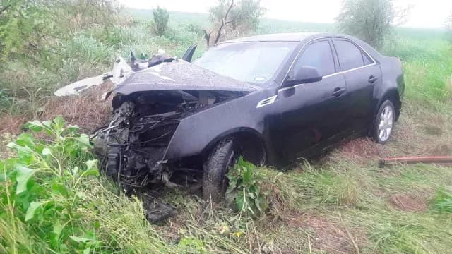 la conductora de una de las unidades presentó lesiones. Foto: SSP Tamaulipas