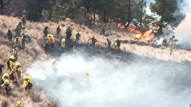 Incendio Izta-Popo