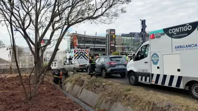 Accidente Vehicular Deja a Dos Masculinos Lesionados. Foto: N+