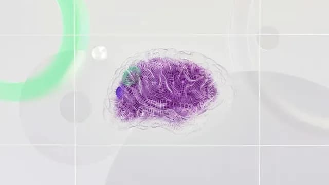 Ilustración artística de la mente en el cerebro