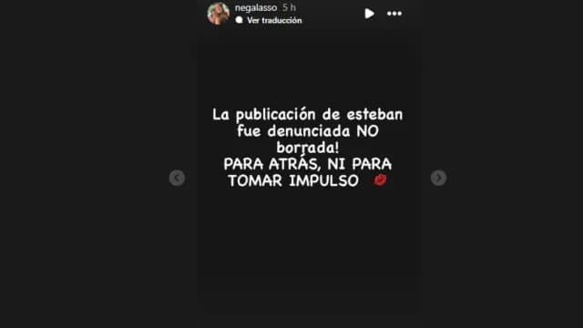 Esposa de Esteban Andrada tras el insulto a Nahuel Guzmán