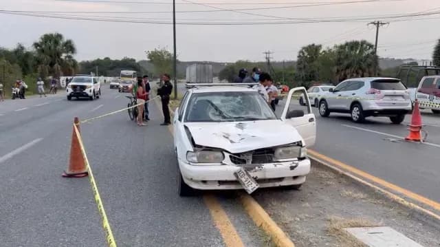 Una Mujer Muere Atropellada en el Libramiento Naciones Unidas en Ciudad Victoria, Tamaulipas