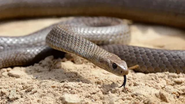 Serpiente marrón oriental