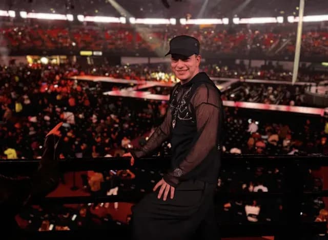 El usuario @losgo antes del concierto de Madonna