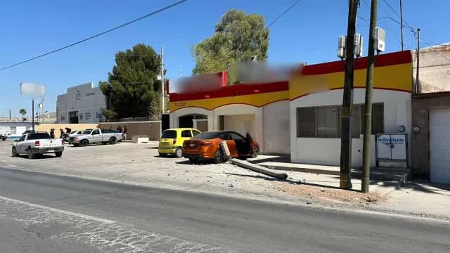 Tras el incidente, no se reportaron heridos, únicamente hubieron daños materiales