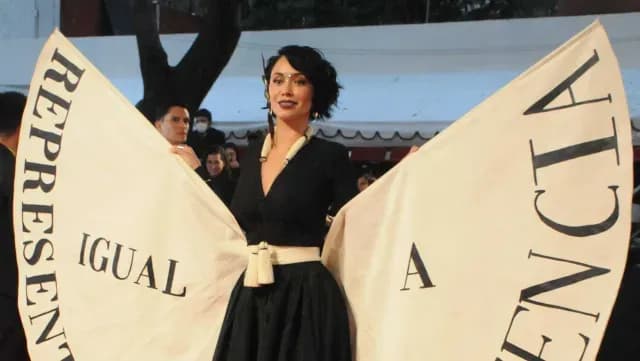 Maya Zapata, integrante de Poder Prieto
