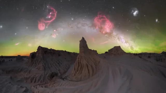 ‘Mungo Dreamtime’, imagen captada en Parque Nacional de Mungo