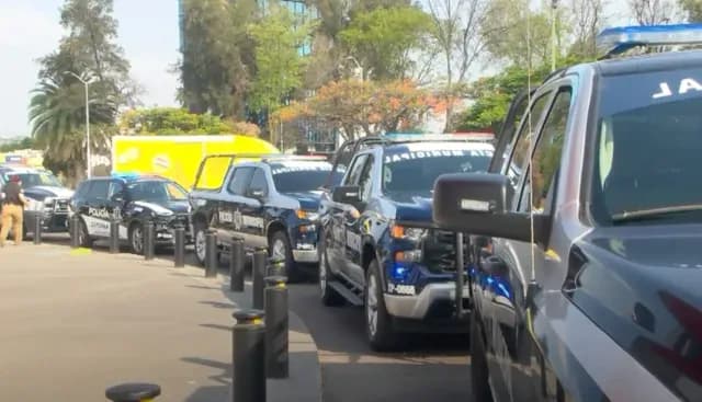 En la escena del crimen se encontraron 5 casquillos. Foto N+