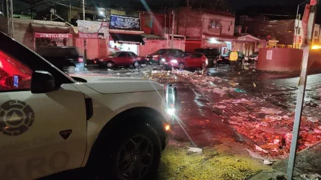 Las autoridades de Protección Civil de Querétaro pidieron a los habitantes no tirar basura a las calles. Foto: X @PCIVILQRO