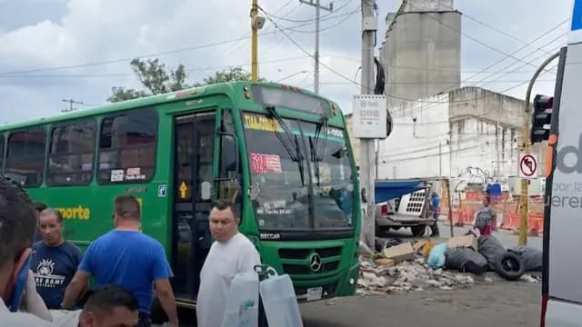 Fue trasladado grave a un puesto de socorros. Foto: Terminación 4526