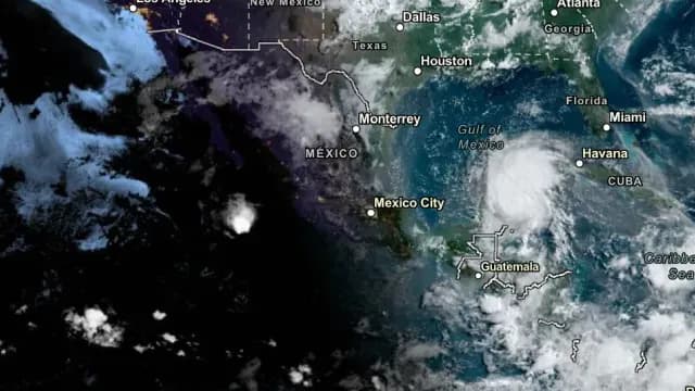 Ubicación actual huracán Beryl