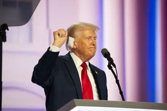 Donald Trump tras el ataque en su contra