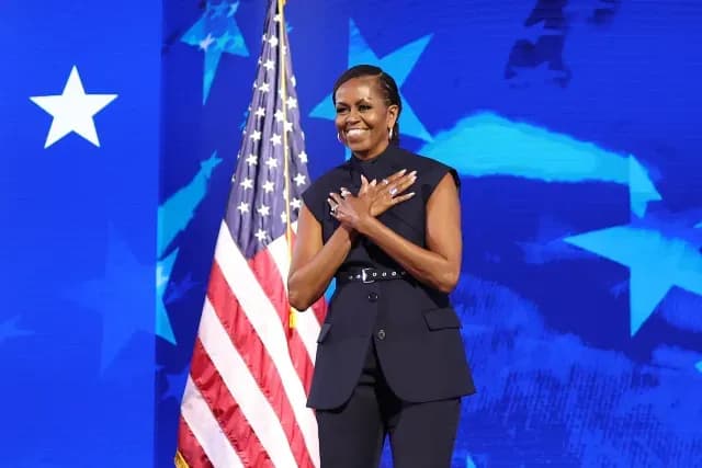 Michelle Obama en la Convención Demócrata