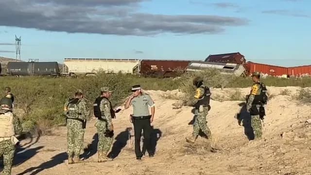 Tren se Descarrila en Ciudad Juárez con Migrantes A Bordo