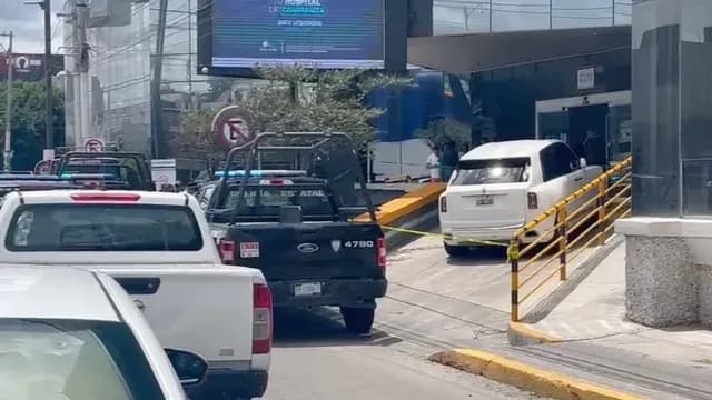 Empresario Queretano Baleado Llega a Hospital. Foto: N+
