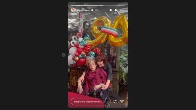 Silvia Pinal y Alejandra Guzmán. Foto: Captura de pantalla Instagram @laguzmanmx
