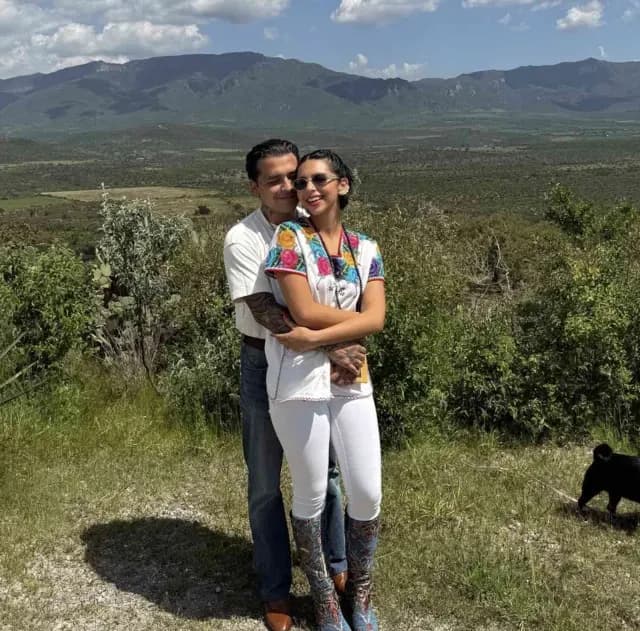 Ángela Aguilar y Christian Nodal en Zacatecas