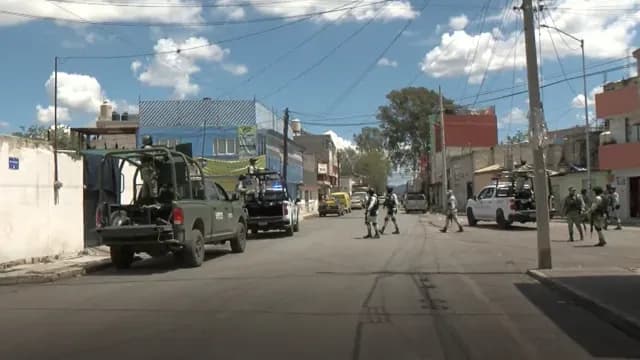 Al lugar acudió policía, Guardia Nacional y Ejército Mexicano. Foto: Alejandro Sánchez | N+