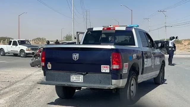 Elementos de Seguridad Vial Arribaron al Lugar