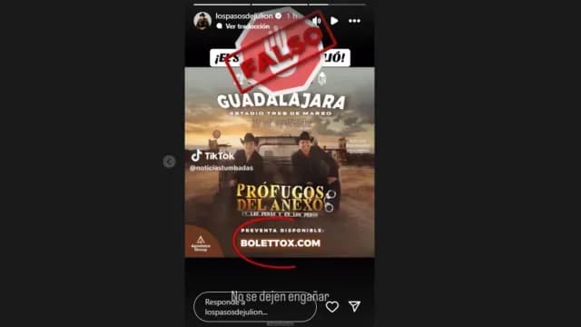 Julión Álvarez desmiente Prófugos del Anexo en Guadalajara diciembre 2024