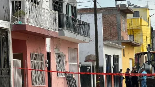 Calle Igualdad tras explosión en Calvillo. Foto: N+