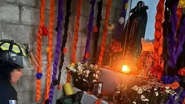 Matan a Balazos a Quinceañera Frente a Altar de la Santa Muerte en su Casa
