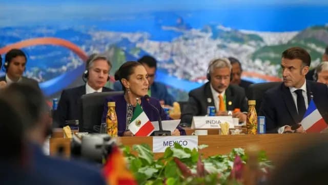 Sheinbaum discurso G20
