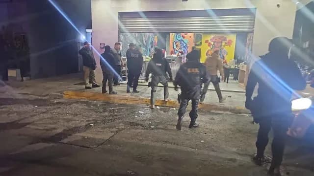 PELEA TAQUERÍA