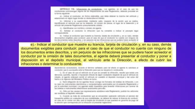 Reglamento de Tránsito y Vialidad Matamoros