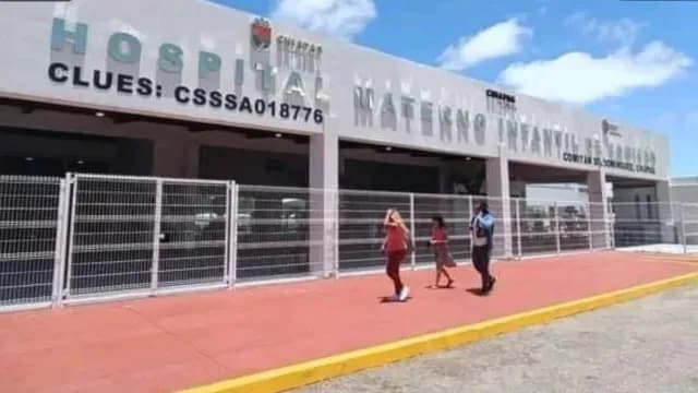 Mujer desaparece del hospital tras dar a luz abandonando a su bebé | Foto: Facebook @Hospital Materno Infantil de Comitán