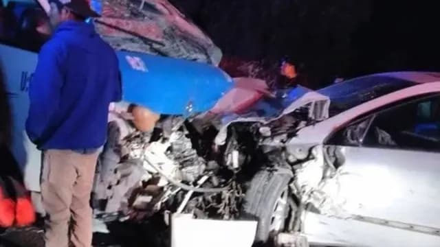 El responsable retiró las placas para darse a la fuga tras el accidente. Foto: Genaro Zepeda | N+