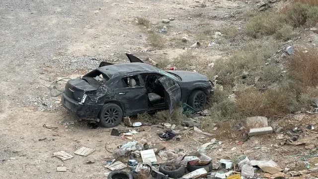 Cae Automóvil a Barranco en Ciudad Juárez