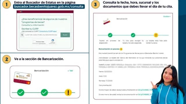 Pasos para checar estatus de Beca Benito Juárez 2024 para saber fecha de entrega de Tarjeta