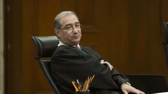 El ministro Alberto Pérez Dayán durante sesión de la SCJN