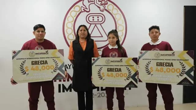 Atletas reciben apoyo del gobierno de Chimalhuacán