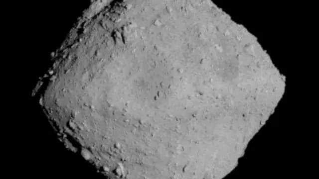 El asteroide carbonoso Ryugu el 30 de junio de 2018. Foto: Reuters