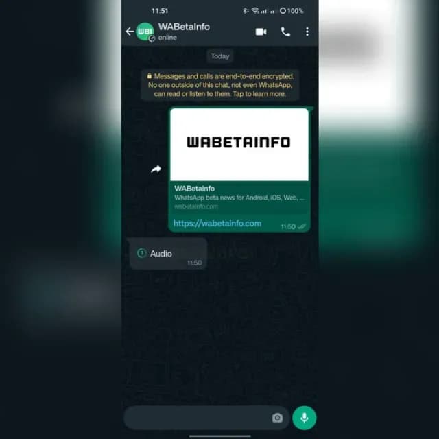 Así se verán los audios de una sola reproducción en WhatsApp