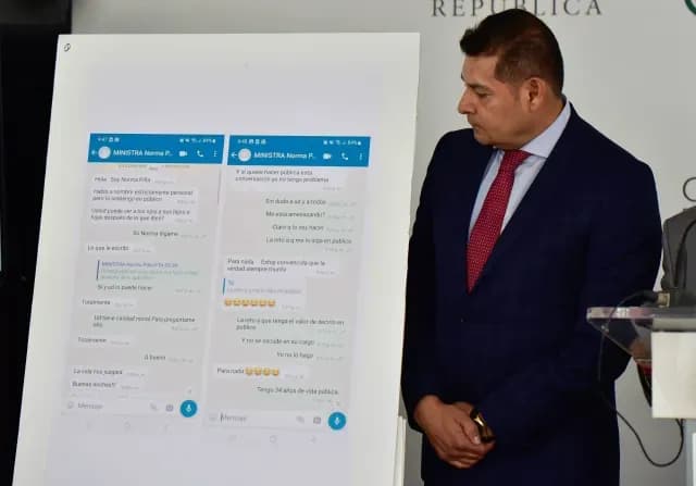 Mensajes presentados por el senador Armenta