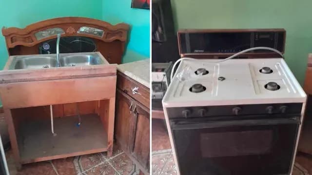 Muebles presuntamente robados en Mexicali. Foto: Policía de Mexicali