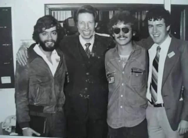 Un joven Jaime Maussan en Televisa