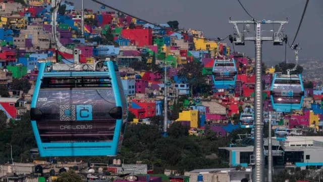 La tarifa del Cablebús también es de 7 pesos.