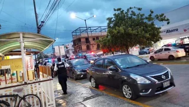 Policias buscan al agresor de un bar en Playa del Carmen