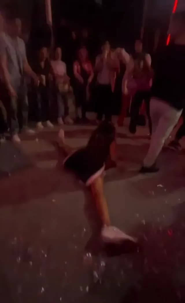 Joven Se Lesiona la Pierna Por Perrear en Antro