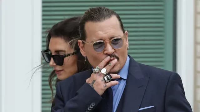 El actor Johnny Depp